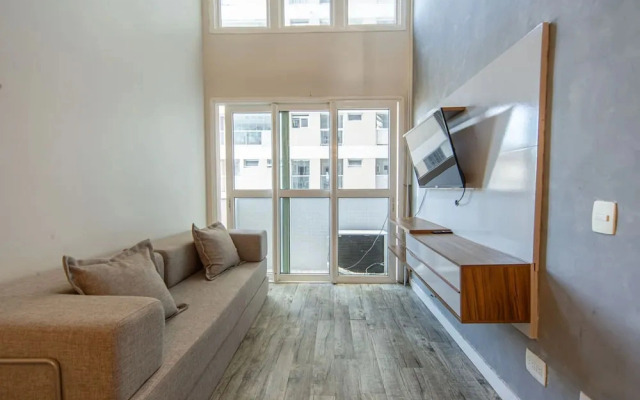 Loft com Piscina Academia e Garagem no Gonzaga