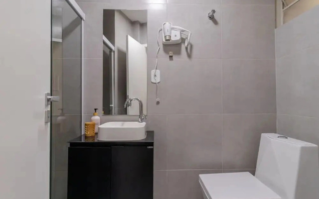Studio com Garagem e Wi-fi no Centro de Campinas