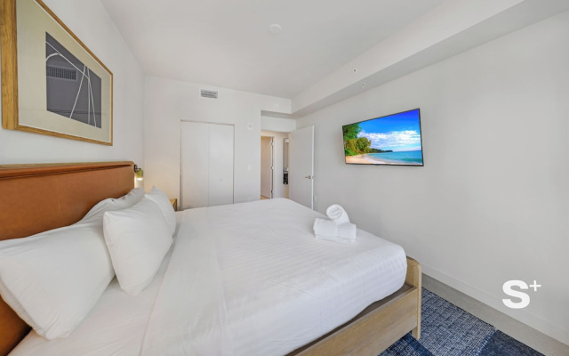 Modern and Cozy 1-BD- Rooftop pool & Gym