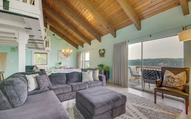 Resort Pools, Lake Views! Multi-level Ozarks Home