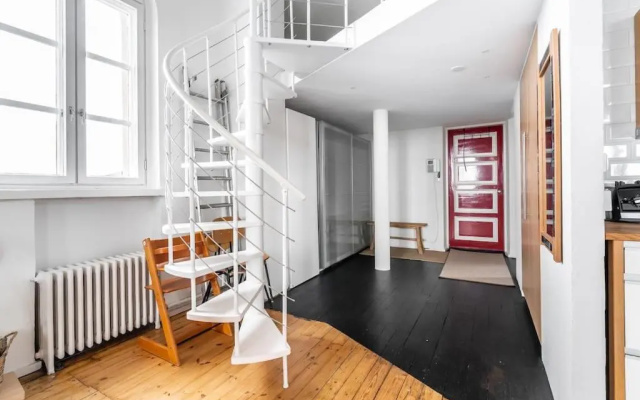 Helsinki Tower Penthouse 1 BR and Loft with 360-degree Views