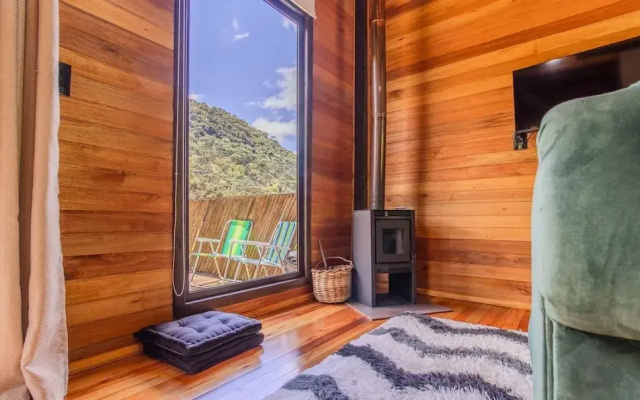 Comfortable Cabin With Heater Urubici-sc Egc001