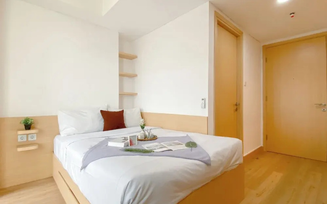 Wooden Accent Studio Apartment At Pollux Chadstone