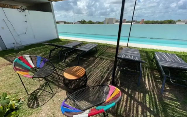 Jungle Lofts in Tulum Centre Rooftop Patio Pool M2