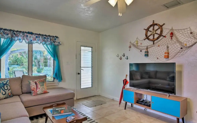Walk to Beach: Pet-friendly Treasure Island Home