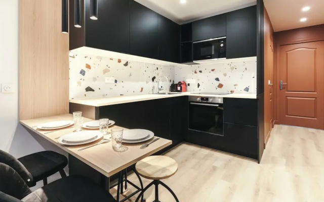 Beautiful Apartment -1br/4p- Boulogne