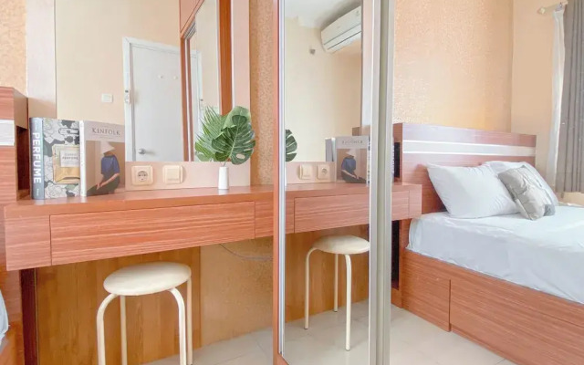 Simple Style 2Br At Green Pramuka City Apartment