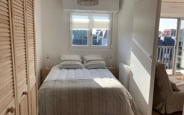 T2 Cosy/Balcon Sud Ouest/300m-Mer/Villers Sur Mer