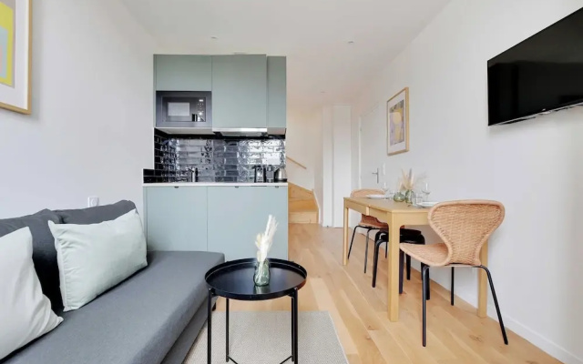 Charming Duplex - 1br-4p- Nanterre