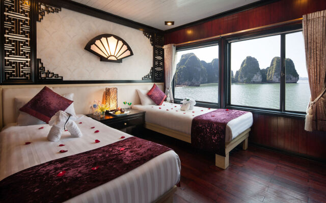 Отель Halong Aclass Legend Cruise комната для гостей