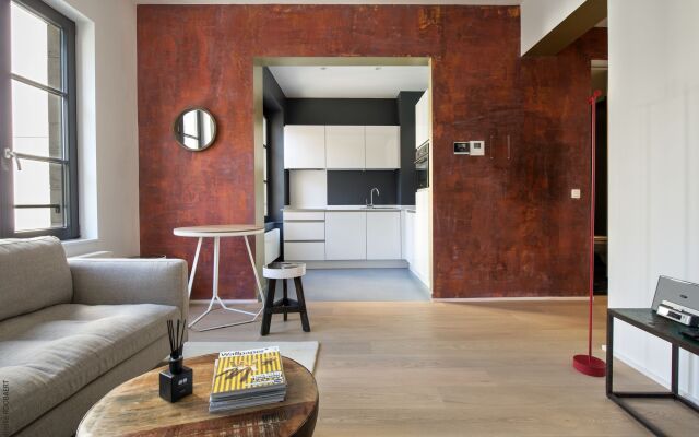 Отель Smartflats Premium - Palace du Grand Sablon Бельгия, Брюссель - отзывы, цены и фото номеров - забронировать отель Smartflats Premium - Palace du Grand Sablon онлайн комната для гостей