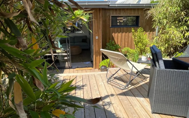 Lodge LE CABANON accès direct plage !