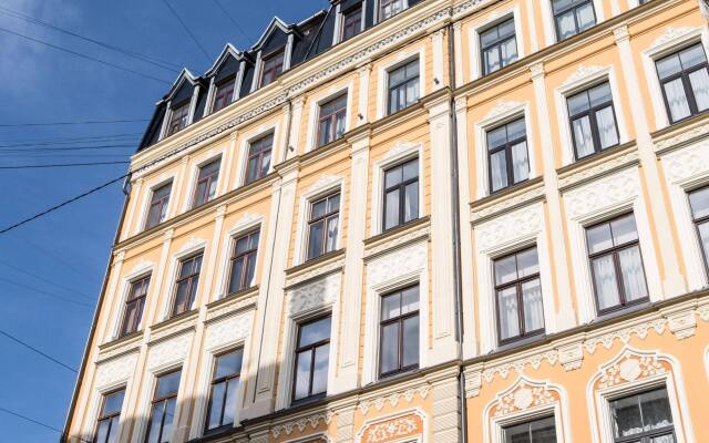 Отель Mosaic Center Apartments Латвия, Рига - отзывы, цены и фото номеров - забронировать отель Mosaic Center Apartments онлайн вид на фасад