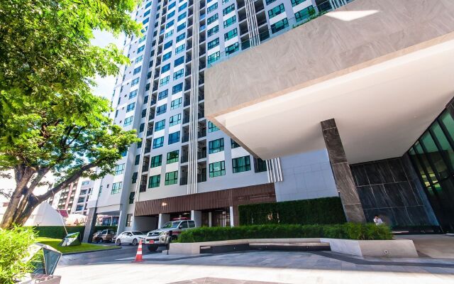Отель Central Pattaya Residence - The BASE Condo Pattaya Паттайя вид на фасад