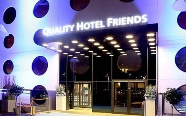 Отель Quality Friends Солна вид на фасад