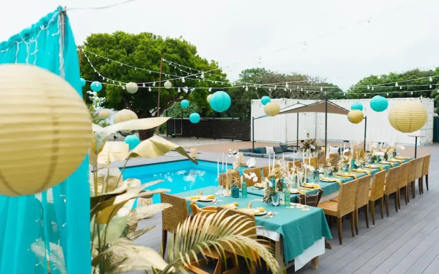AK Resort ISHIGAKI(ビーチまで1分！プール直結/無料駐車/4棟メゾネット+2LDK棟/Max21人)