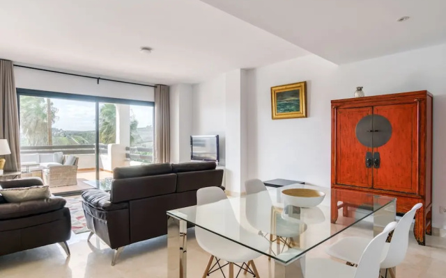 Suave Apartment in Casares Costa With Swimming Pool