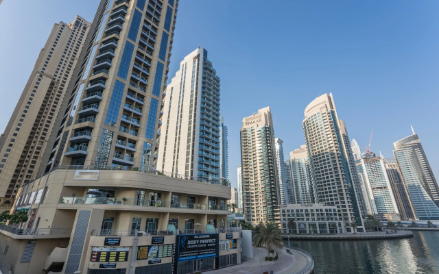 Cozy apt. w/balcony floor 22 Dubai Marina
