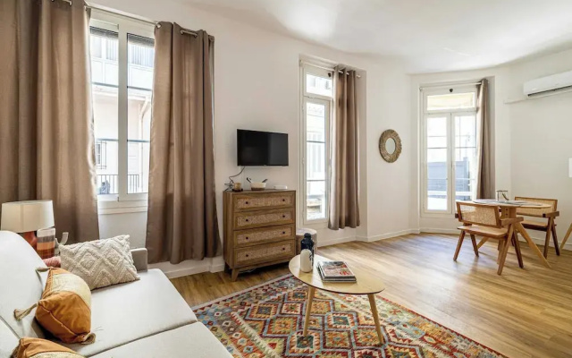 Renovated Studio - Cannes Croisette Golden Square