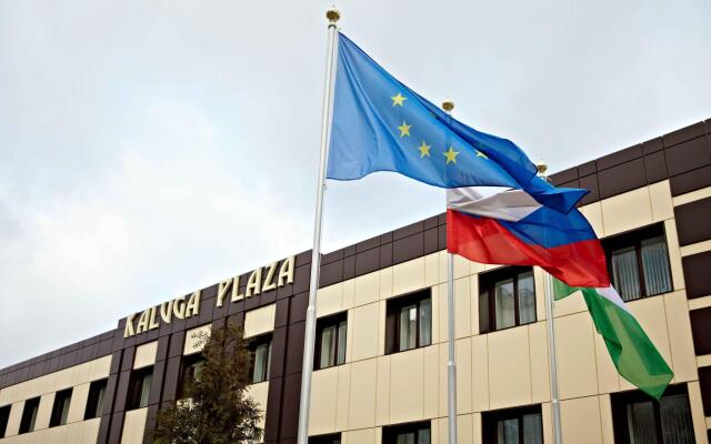 Гостиница Калуга Плаза в Калуге 12 отзывов об отеле, цены и фото номеров - забронировать гостиницу Калуга Плаза онлайн вид на фасад