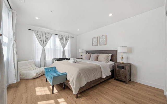 Spacious 8BR Home with AC & Parking