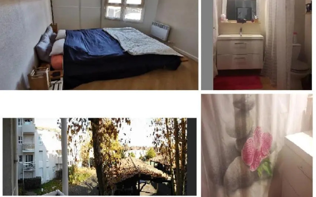 "CHEZ AURELIE" T2 COSY 54m2 1ch parking balcon PESSAC