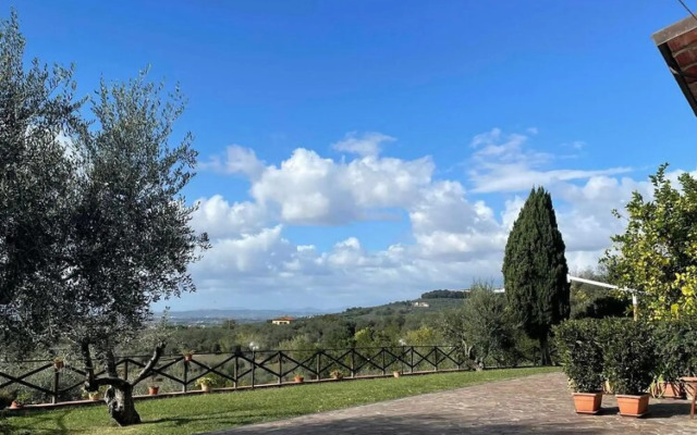 Scenic holiday home in Larciano with shared pool