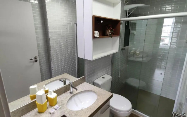 Areias do Mar Tranquilo com Varanda A317