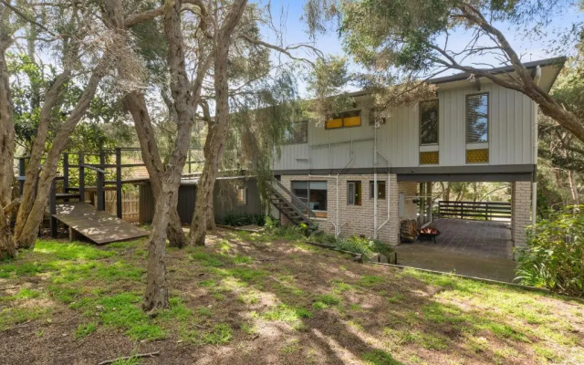 Classic Beach House With Tree Top Views