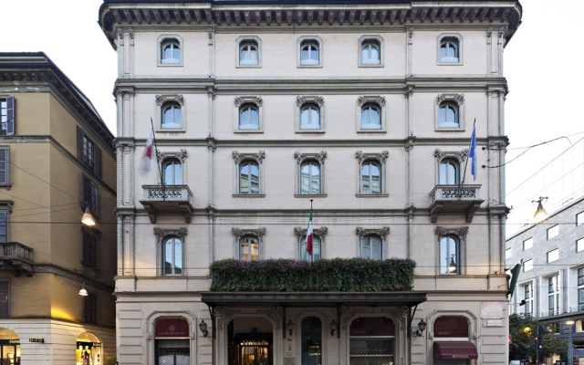 Grand Hotel et de Milan вид на фасад