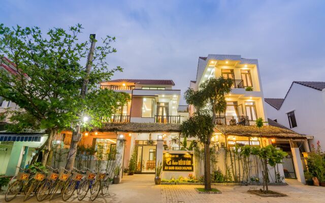 Отель An Bang Beach Dolphin Homestay Hoi An вид на фасад