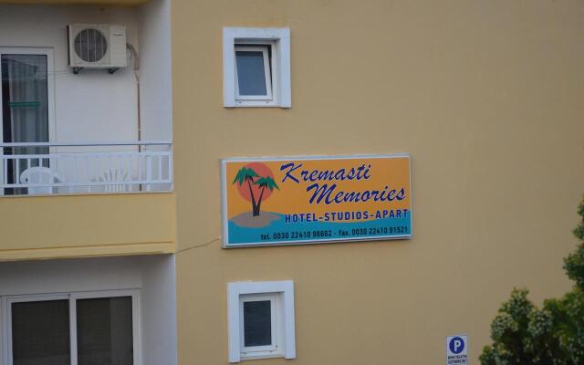Отель Kremasti Memories вид на фасад