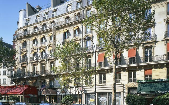 Отель The Originals Hotels Paris Paix République Париж вид на фасад