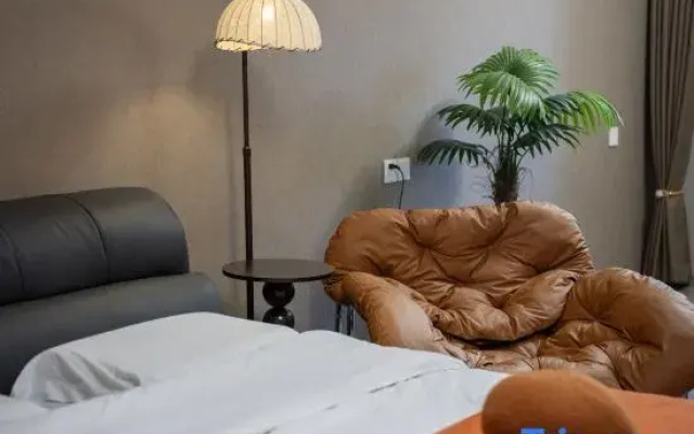 One Man Filming Hotel Apartment