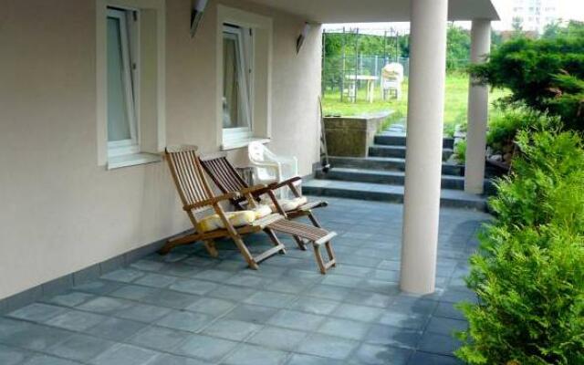 Отель Villa Rosse вид на фасад