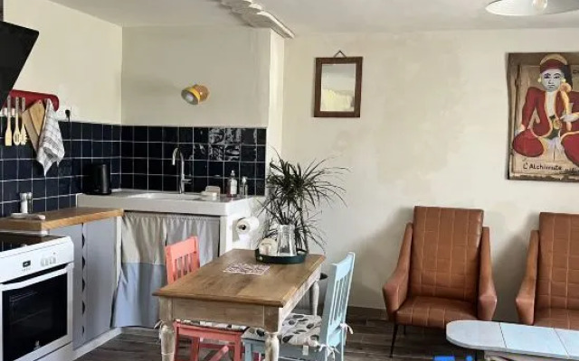 The entire flat on one level