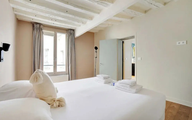 Chic Apartment -1br/4p- Haut Marais / Republique