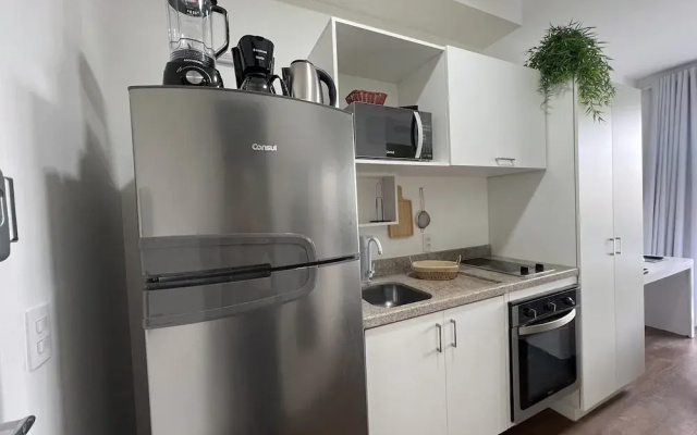 Moderno com AC piscina e academia