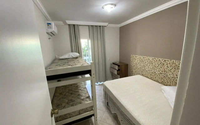 123 Apartamento espaçoso para família