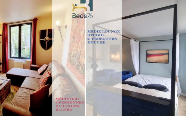 2 Appt Médié Lounge - Médié Old - par Beds76
