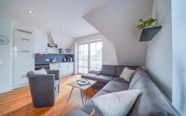 Südstrandhus Urlaub mit Hund Wohnung 4 oben