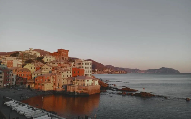 Appartamento con giardino a Boccadasse