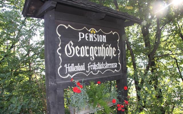 Отель Georgenhöhe Лана вид на фасад