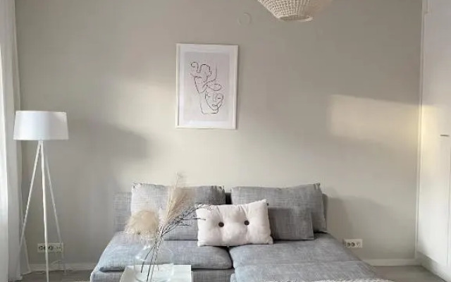 Modern one bedroom Apartment with Sauna near Airport