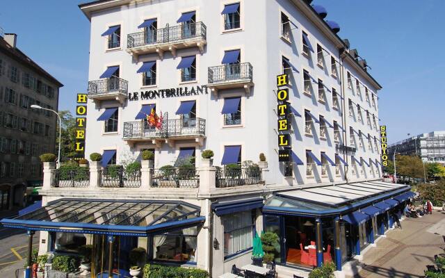 Отель Le Montbrillant Hôtel Residence Швейцария, Женева - отзывы, цены и фото номеров - забронировать отель Le Montbrillant Hôtel Residence онлайн вид на фасад