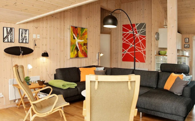 Modern Holiday Home in Glesborg With Sauna