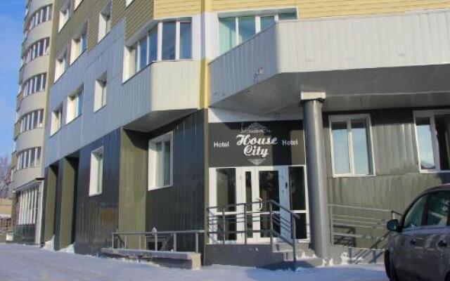 Гостиница House City в Барнауле 1 отзыв об отеле, цены и фото номеров - забронировать гостиницу House City онлайн Барнаул вид на фасад