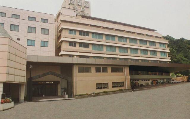 Tokushima Grand Hotel Kairakuen Минамиавадзи вид на фасад
