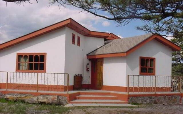 Отель Cabañas Sierra Bonita вид на фасад