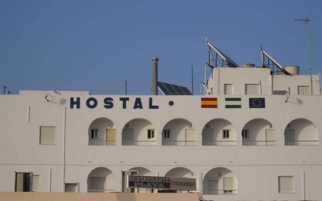 Отель Hostal Sonrisa del Mar вид на фасад